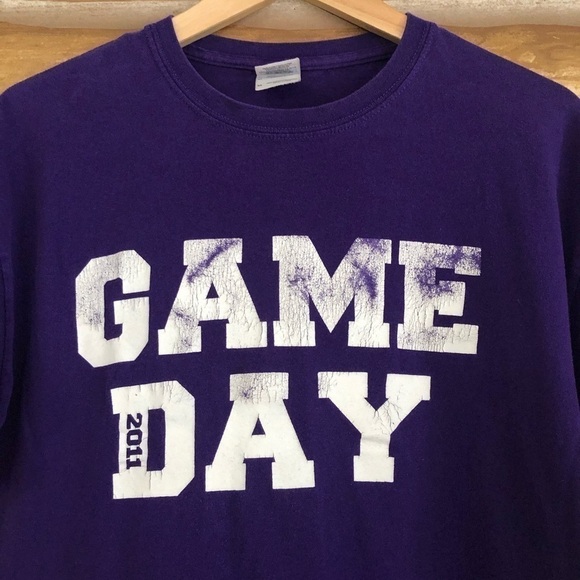 UST Tappin Bennies Unauthorized University of St. Thomas GAME DAY tee size M - Picture 3 of 11